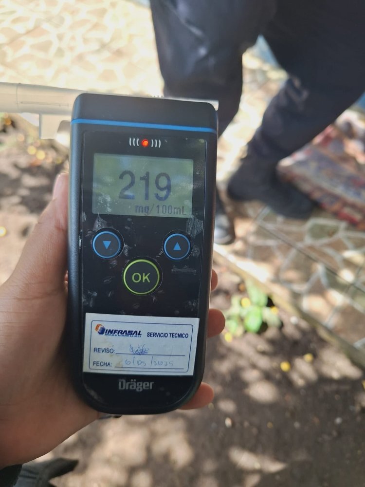 PNC detiene a cuatro personas por conducción peligrosa durante el fin de semana