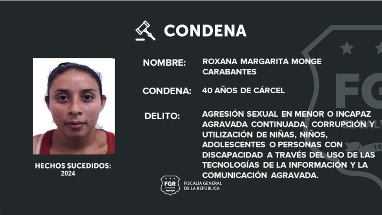 40 años de prisión a mujer que agredía sexualmente a un menor en Chalatenango.