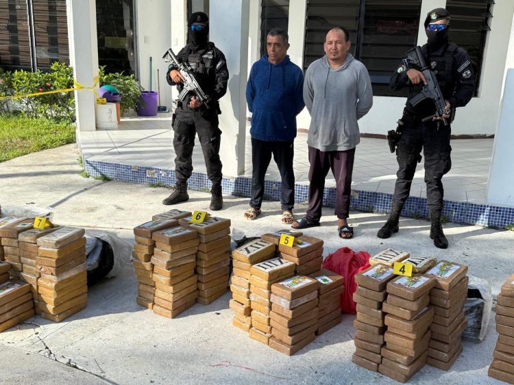 Decomisan 430 kg de cocaína valorados en más de $10 millones en un operativo en Usulután