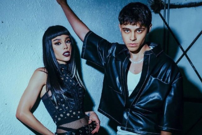 Danna Paola y Alex Hoyer presentan su sello discográfico