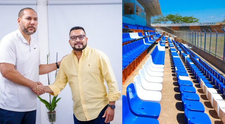 La Alcaldía de San Miguel Centro y el INDES establecieron un preacuerdo para la remodelación del Estadio Barraza.