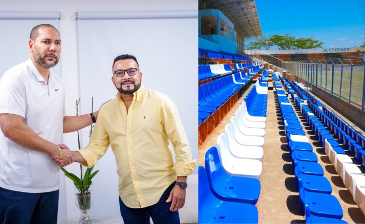 La Alcaldía de San Miguel Centro y el INDES establecieron un preacuerdo para la remodelación del Estadio Barraza.
