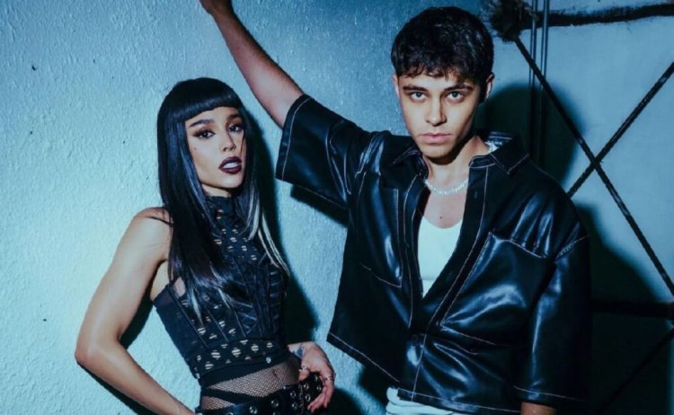 Danna Paola y Alex Hoyer presentan su sello discográfico